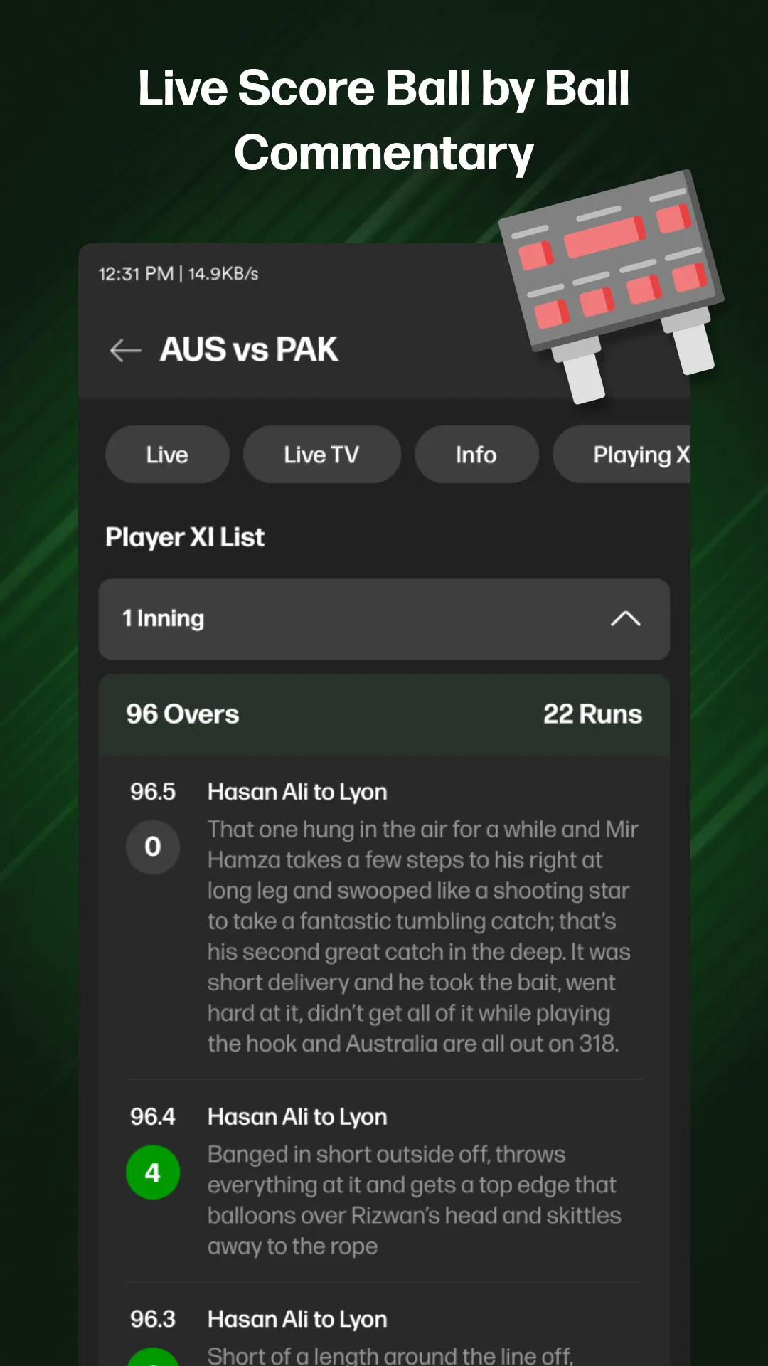 CricBox Fast Cricket Live Line | Indus Appstore | Screenshot