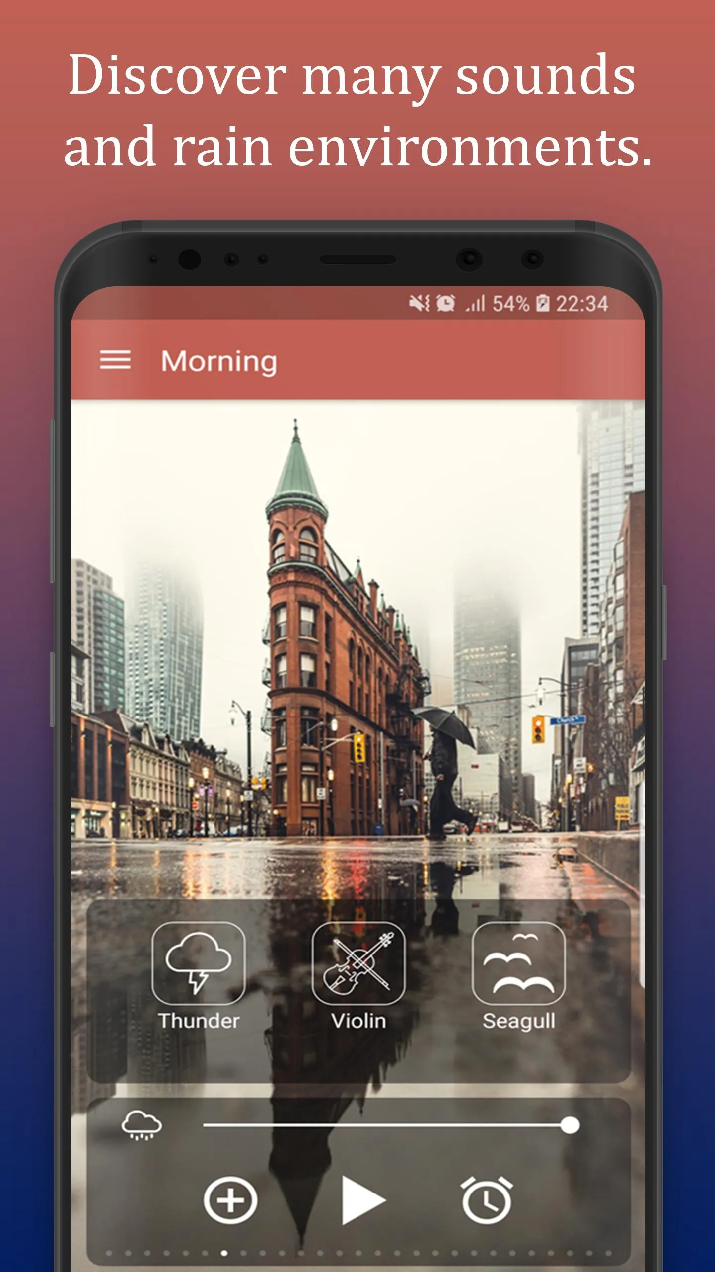 Mood: Rain Sounds & Sleep | Indus Appstore | Screenshot