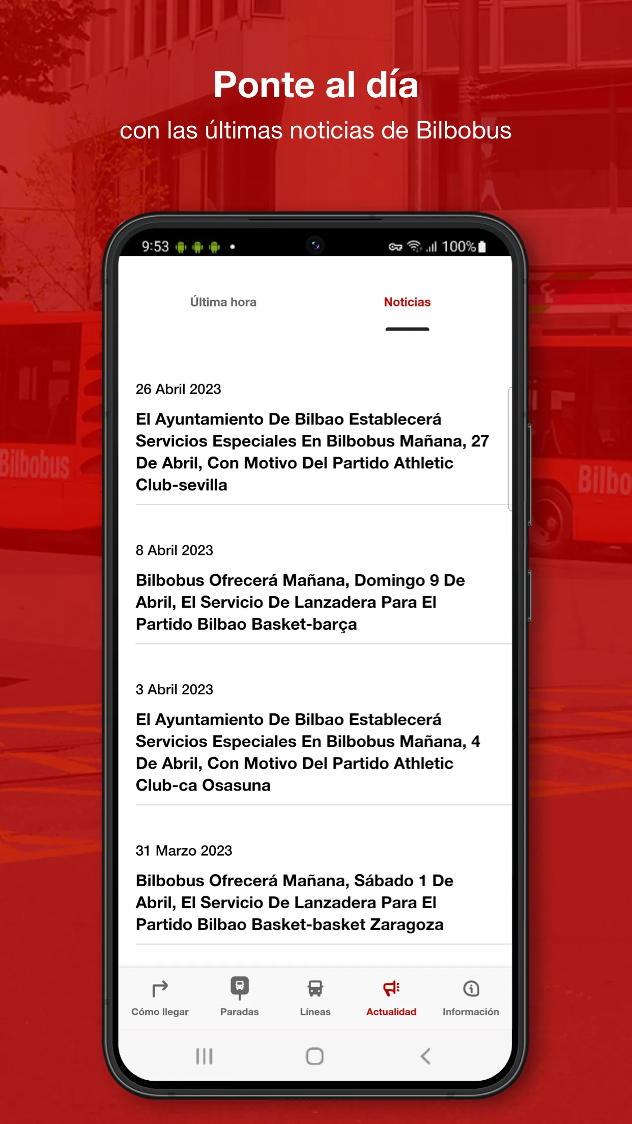 Bilbobus | Indus Appstore | Screenshot