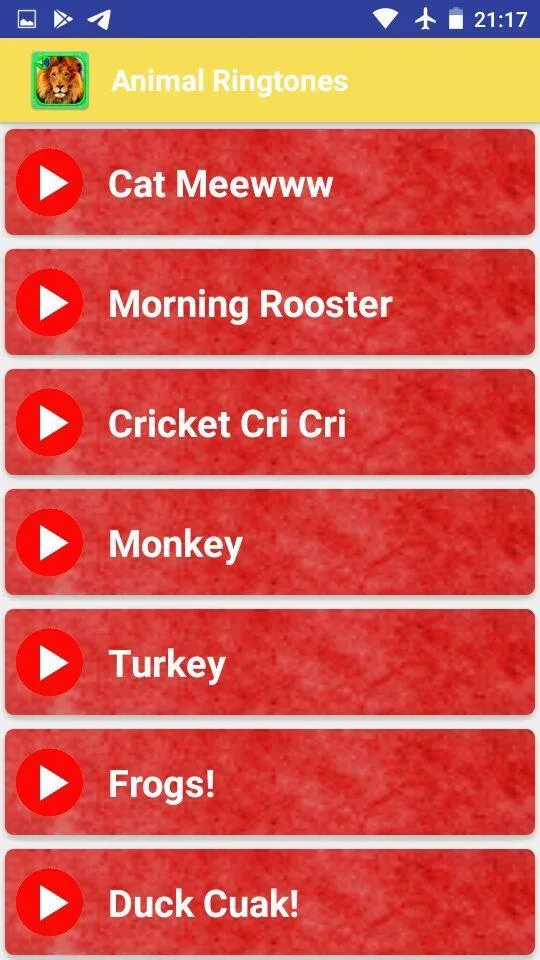 Animal Ringtones | Indus Appstore | Screenshot