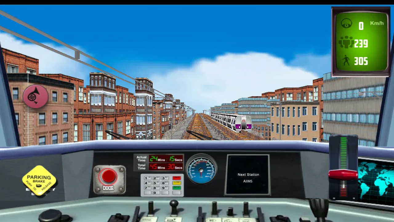 Dehli Metro Train Simulator | Indus Appstore | Screenshot