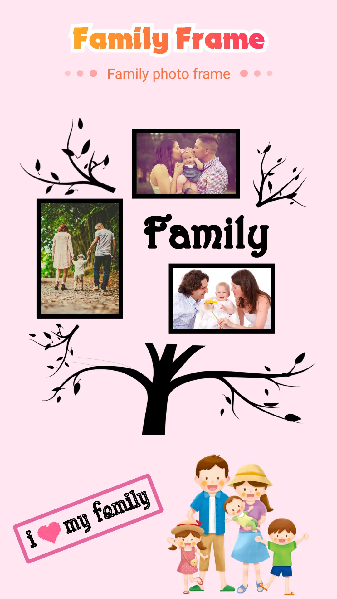 Family photo editor & frames | Indus Appstore | Screenshot