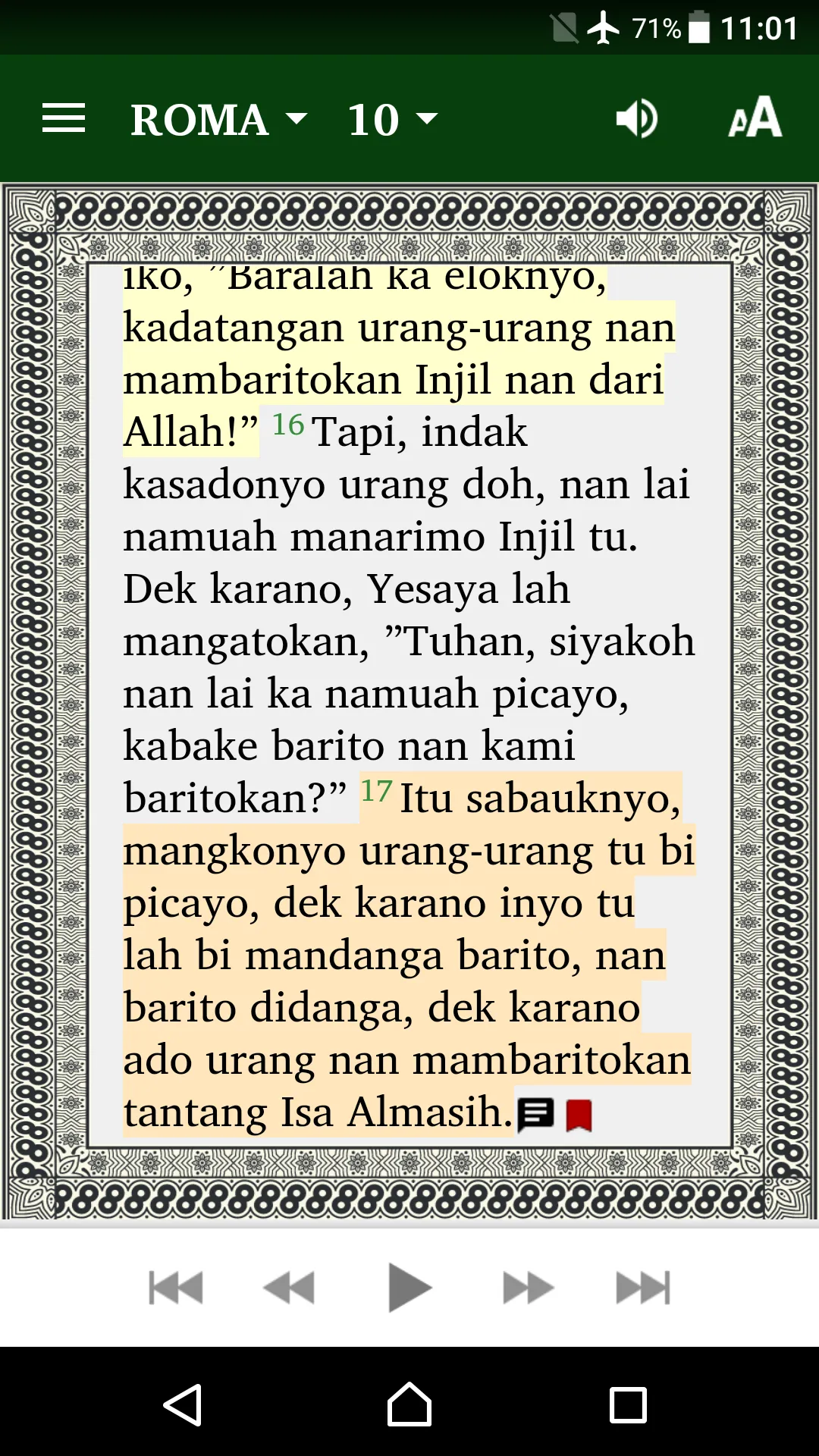 Minangkabau Bible | Indus Appstore | Screenshot