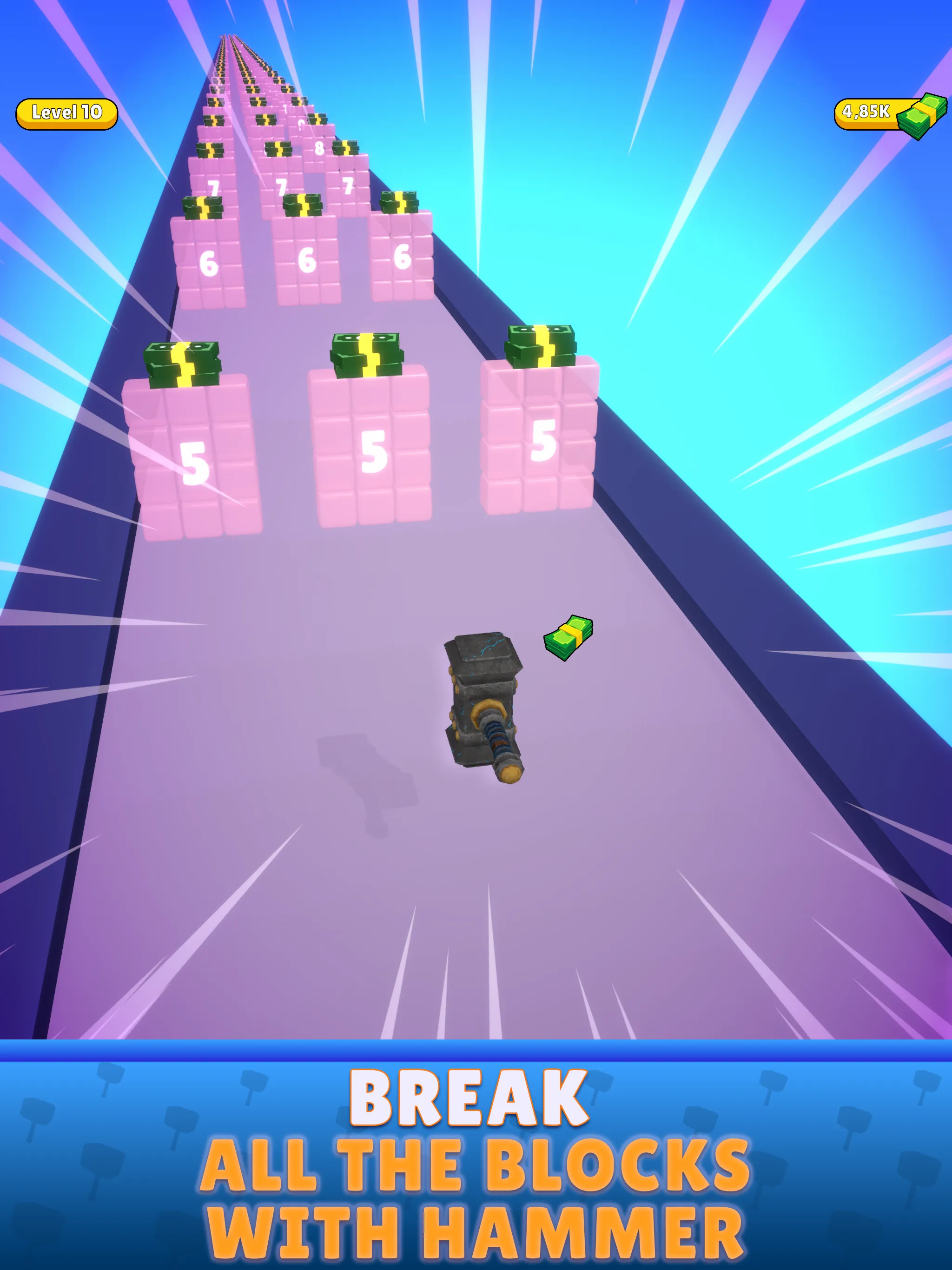 Hammer Smash Runner | Indus Appstore | Screenshot