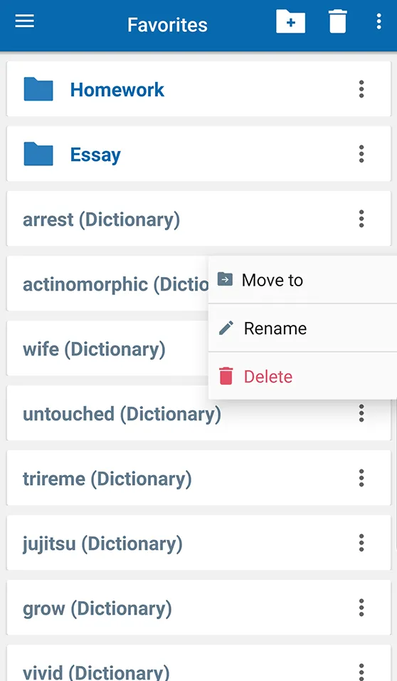 Oxford American Dict. & Th. | Indus Appstore | Screenshot