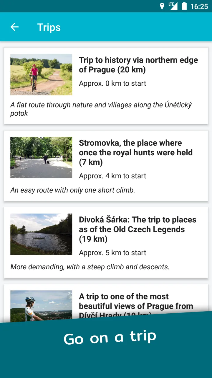 Prague on Bike | Indus Appstore | Screenshot