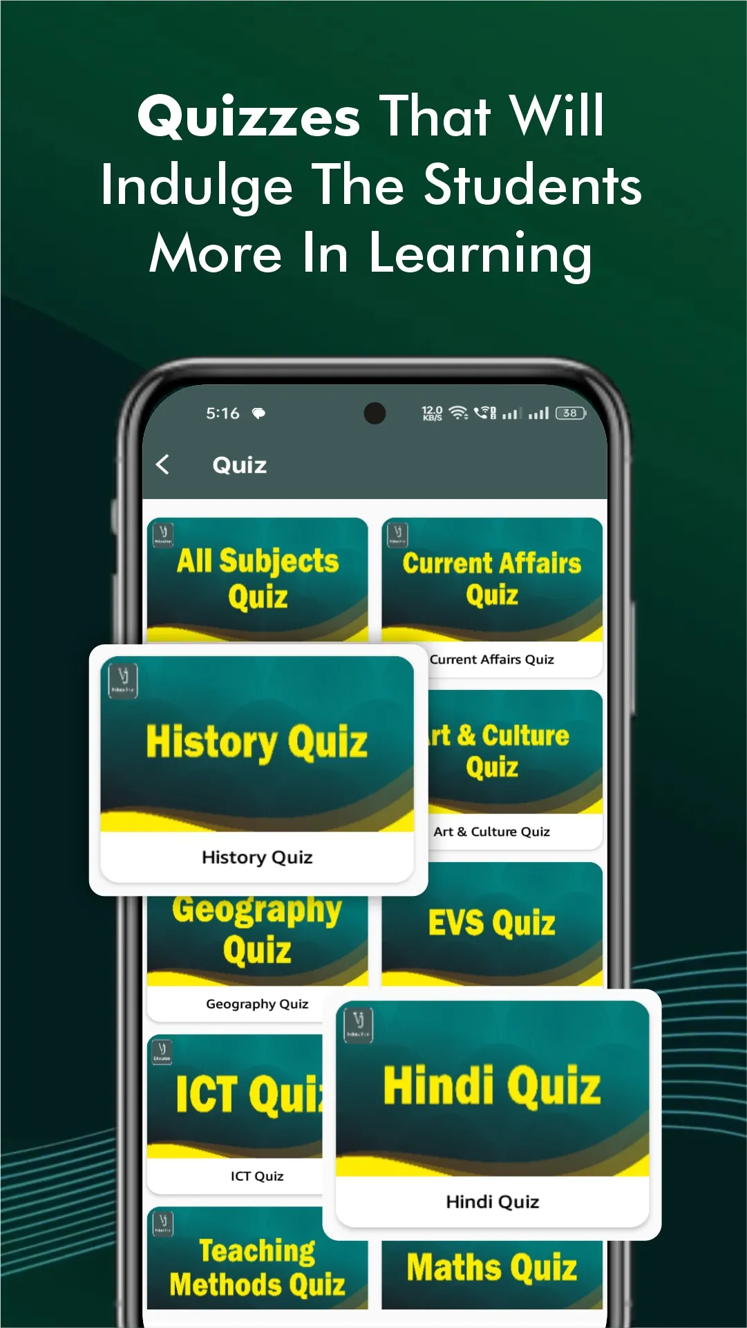 VJ Education | Indus Appstore | Screenshot