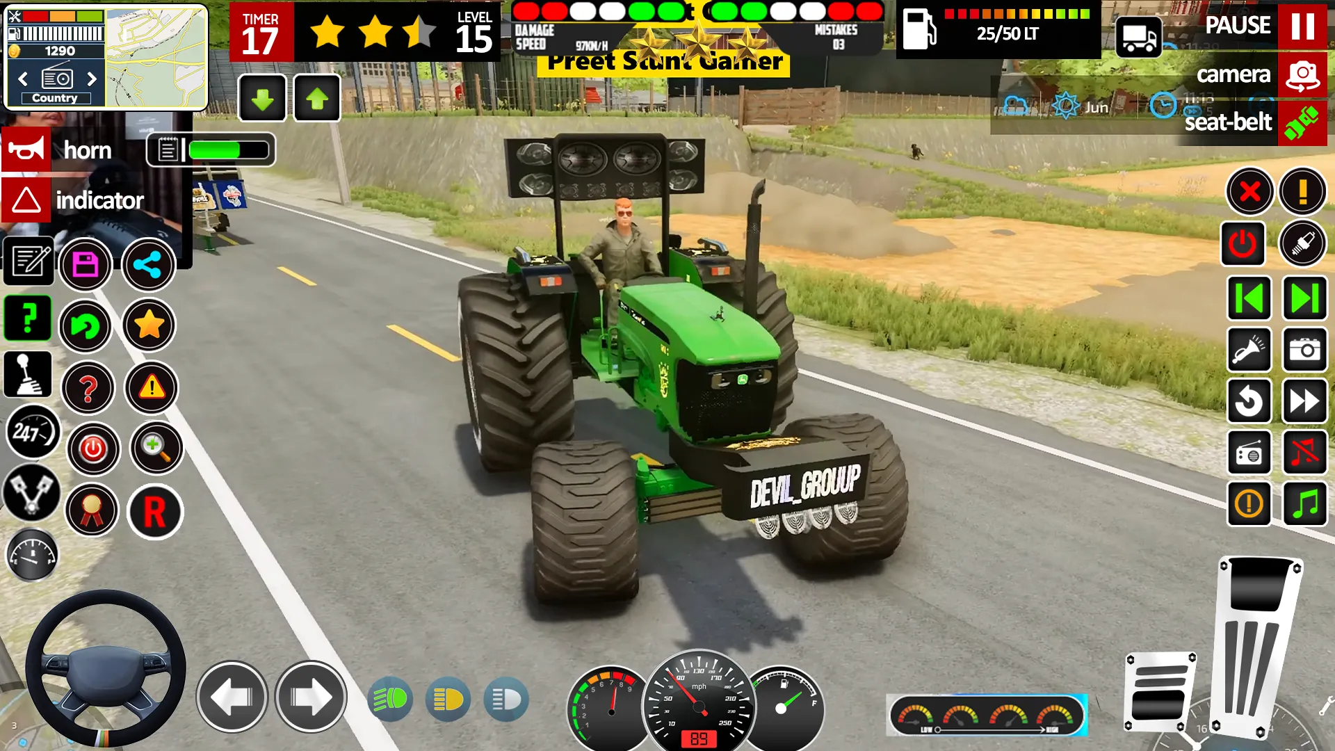 Indian Tractor Farming Game 3D | Indus Appstore | Screenshot