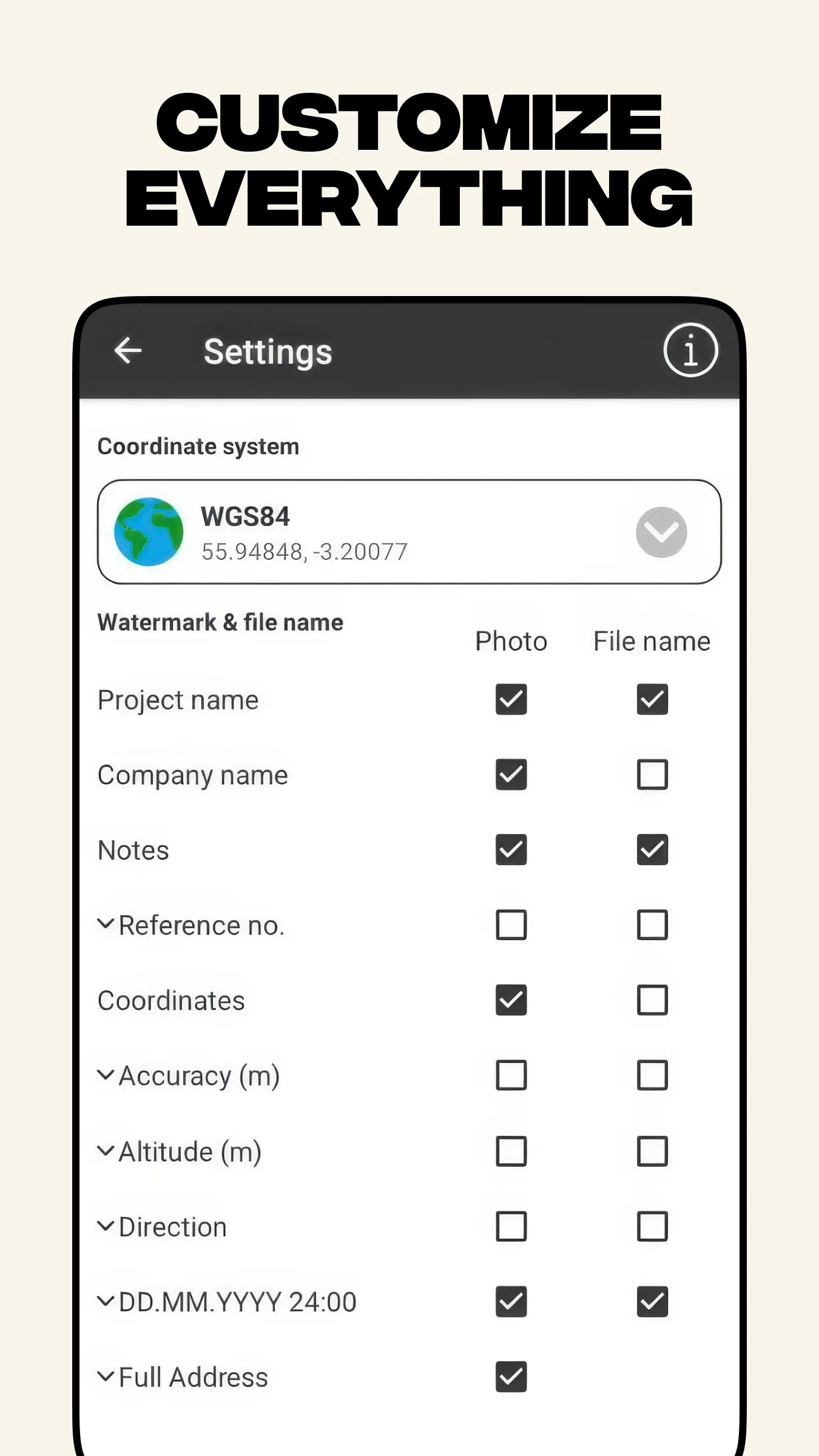 Conota - Timestamp GPS Camera | Indus Appstore | Screenshot