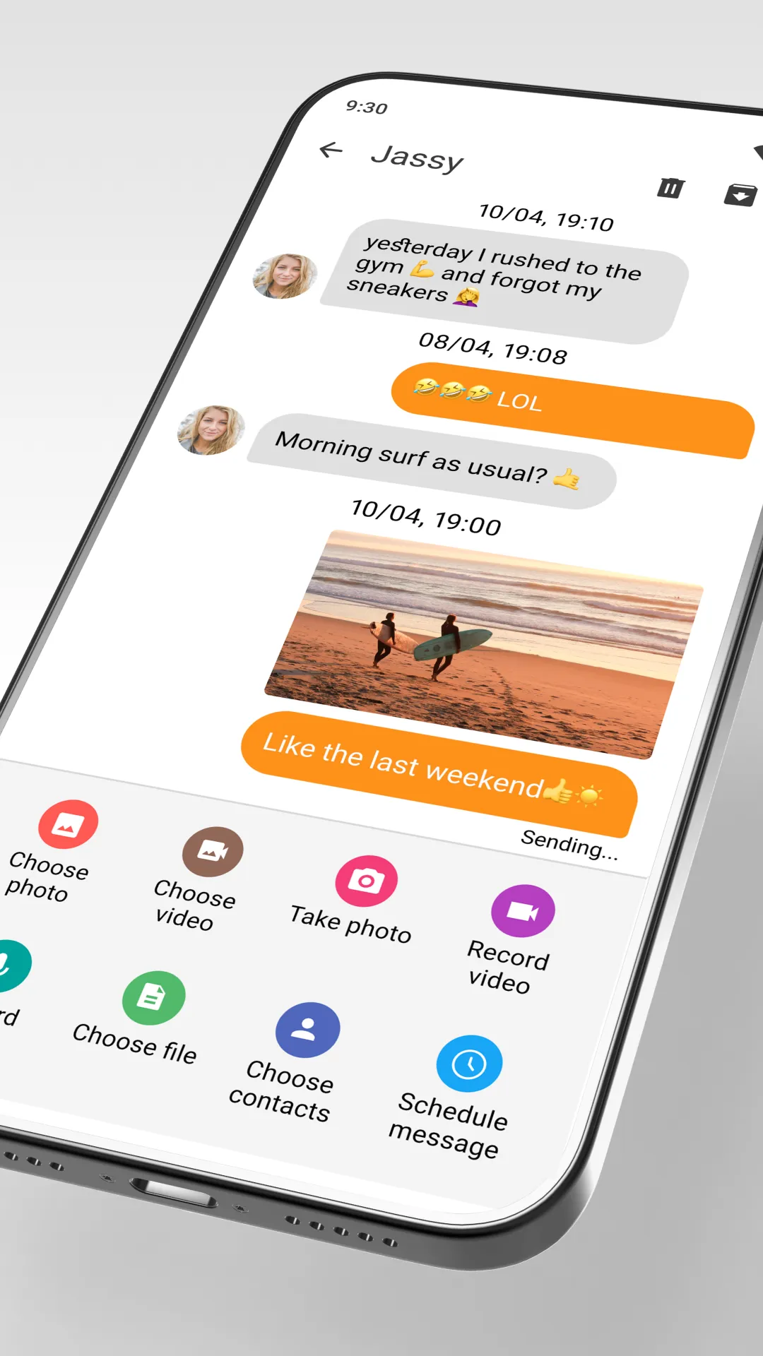Simple SMS Messenger | Indus Appstore | Screenshot
