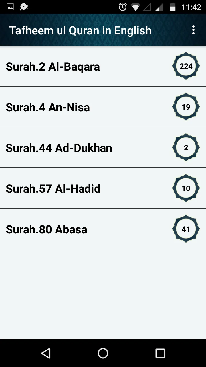 Tafheem ul Quran in English | Indus Appstore | Screenshot