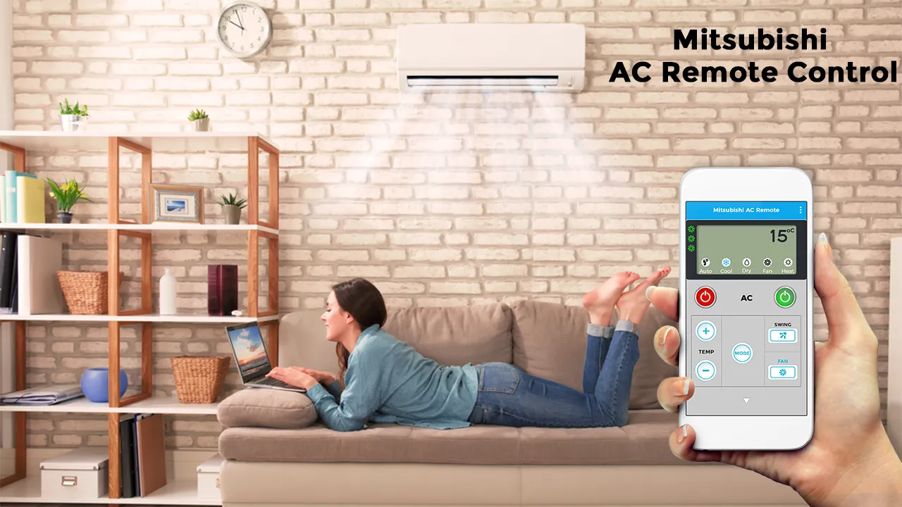 Mitsubishi AC Remote Control | Indus Appstore | Screenshot