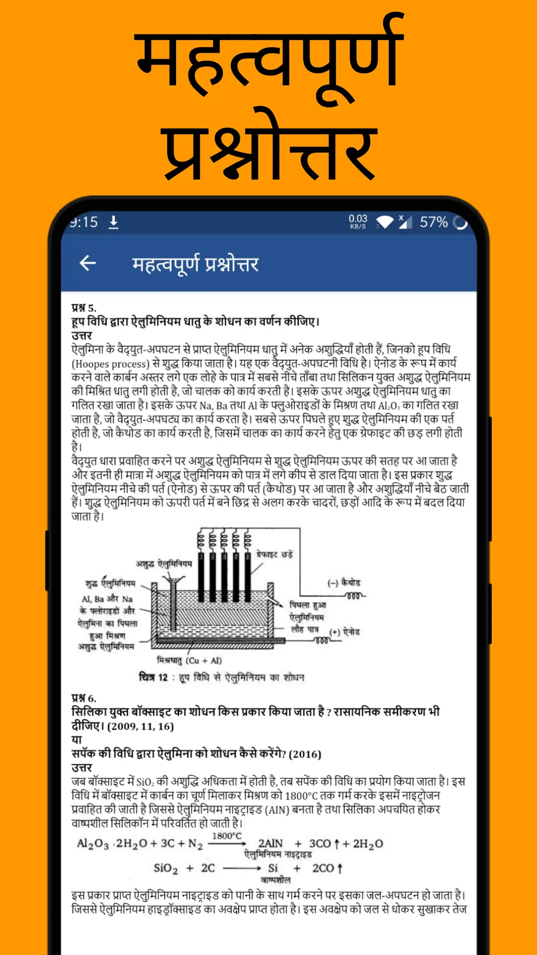 12th Chemistry Solution Hindi | Indus Appstore | Screenshot