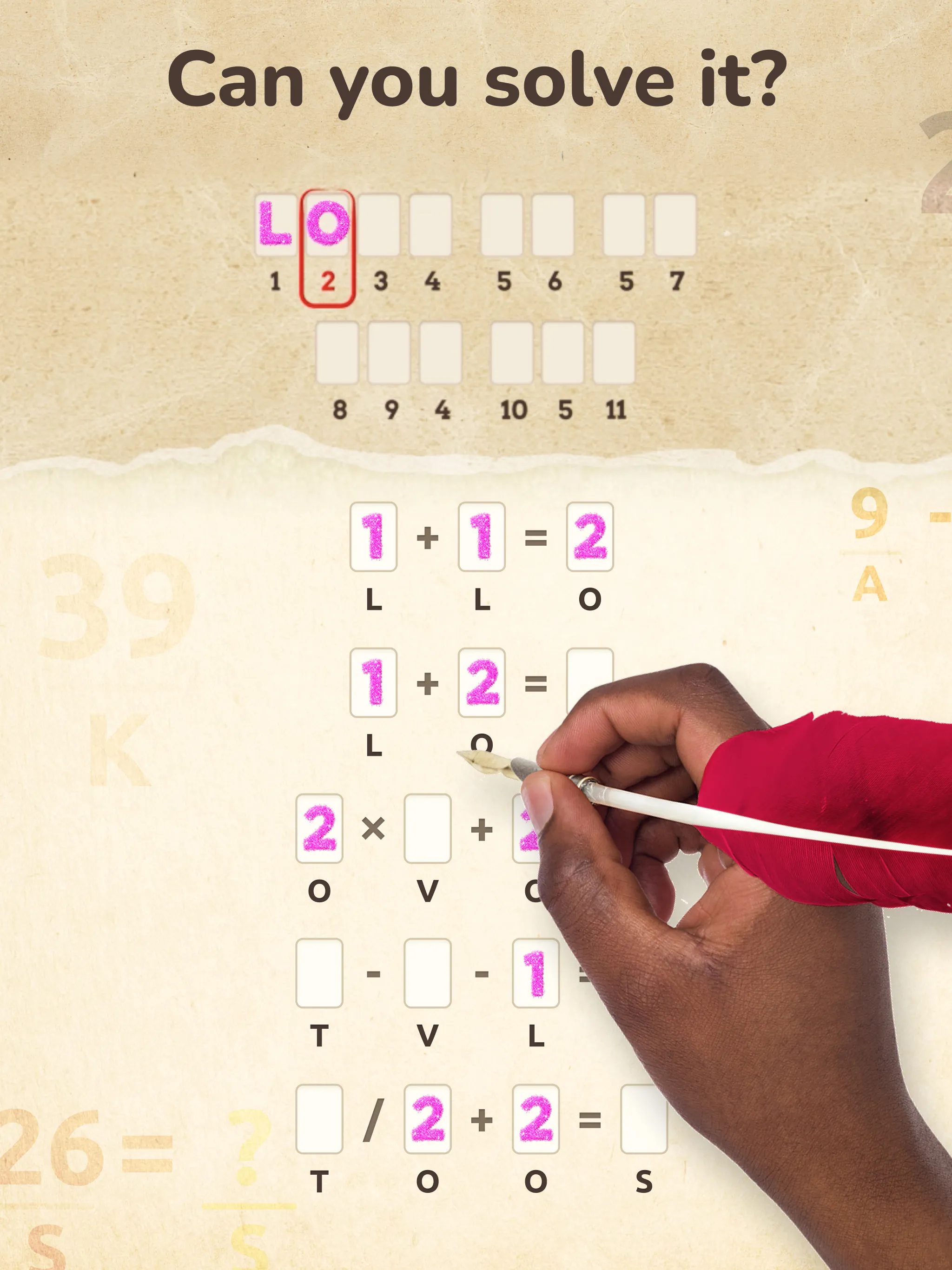 Letter Math－Cross Logic Puzzle | Indus Appstore | Screenshot