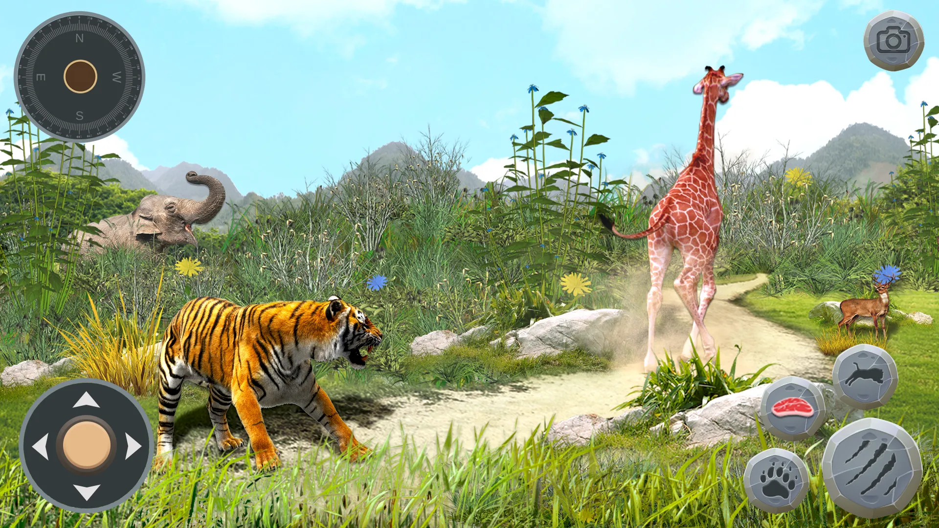 Lion Simulator Wild Animal 3D | Indus Appstore | Screenshot