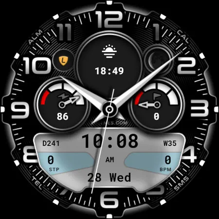 Lihtnes Watch Face 001 | Indus Appstore | Screenshot