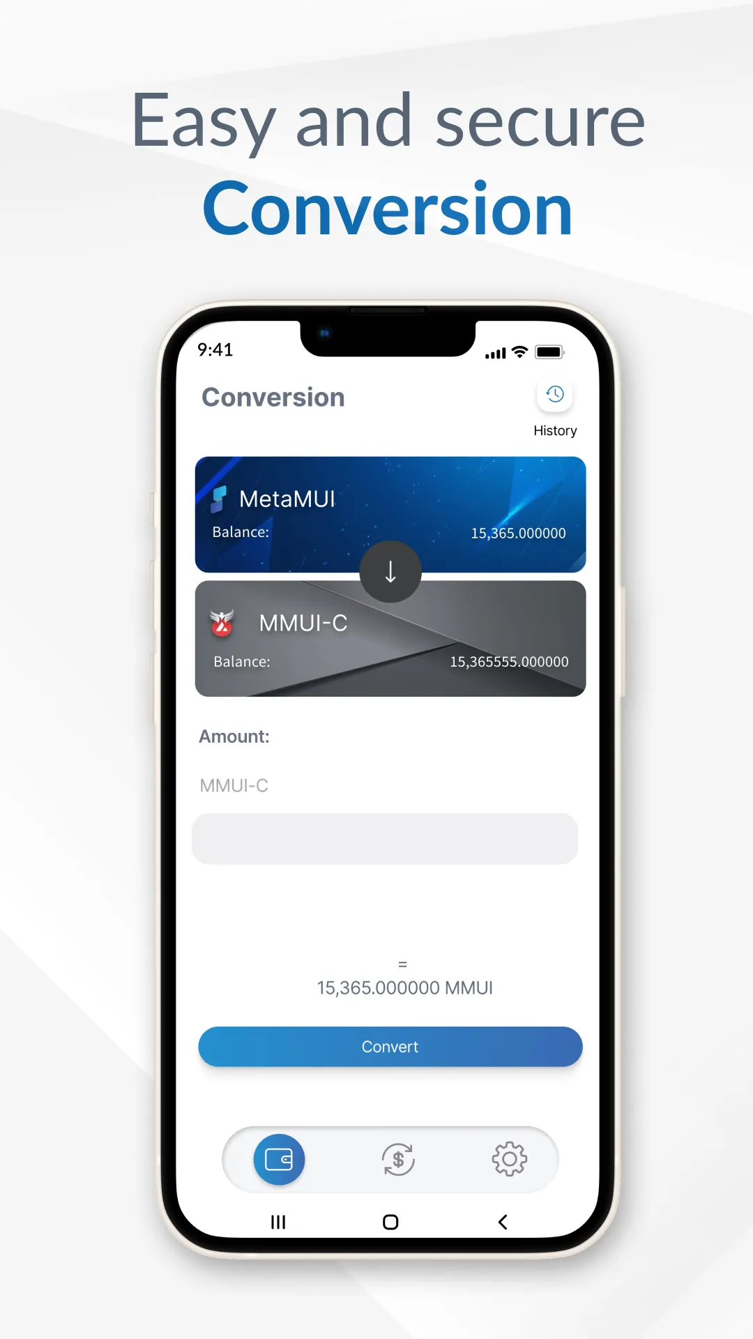 MetaMUI Wallet | Indus Appstore | Screenshot