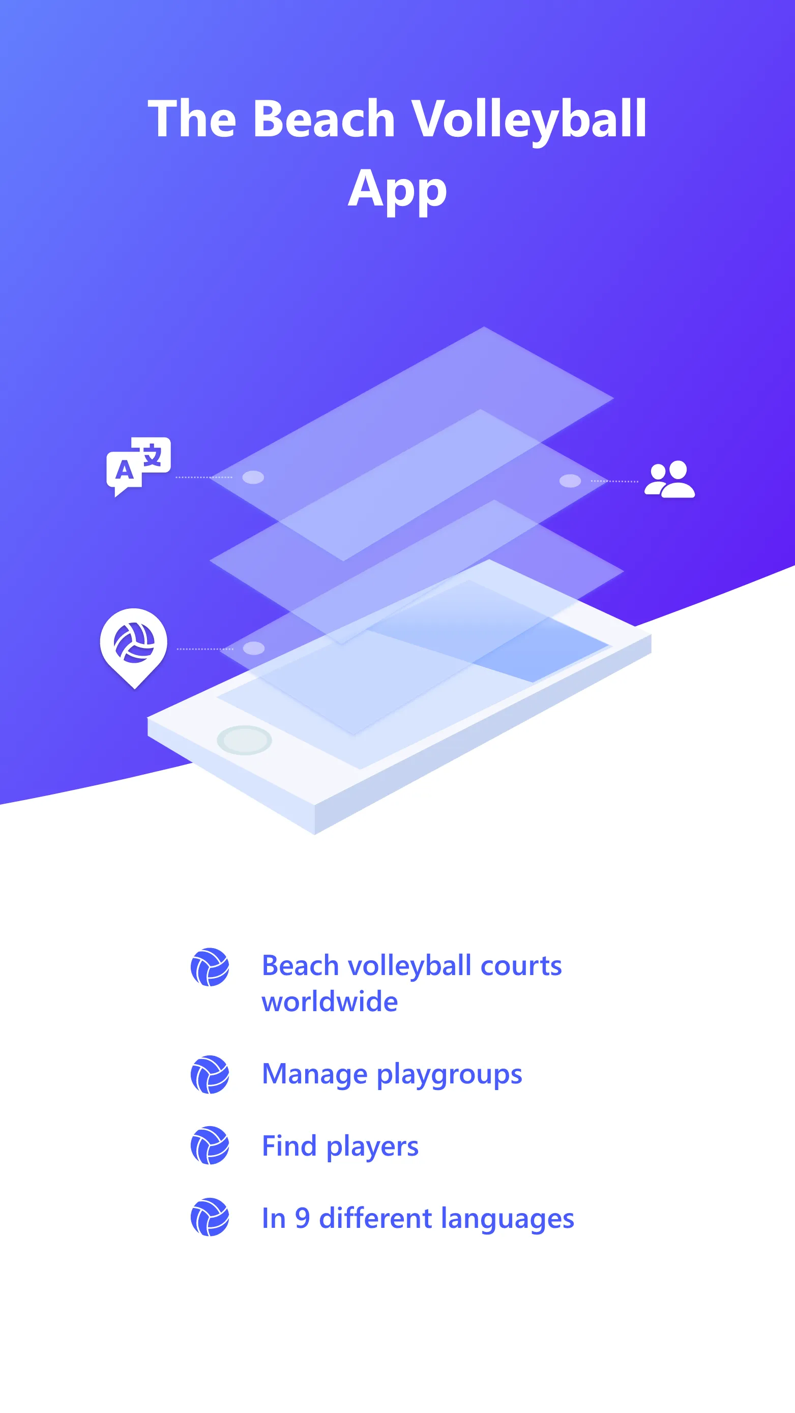 BeachUp – Beach-Volleyball App | Indus Appstore | Screenshot