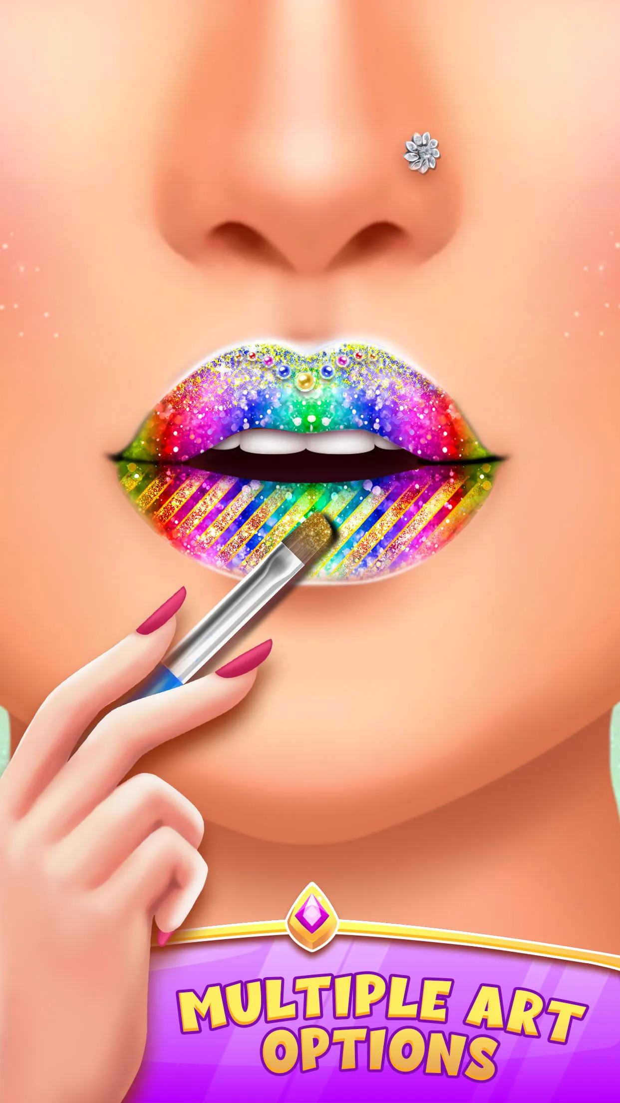 DIY Lip Art: Lipstick Makeover | Indus Appstore | Screenshot