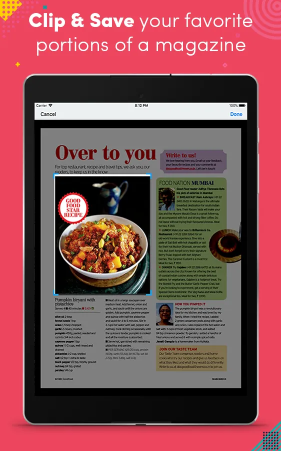 BBC GoodFood India | Indus Appstore | Screenshot