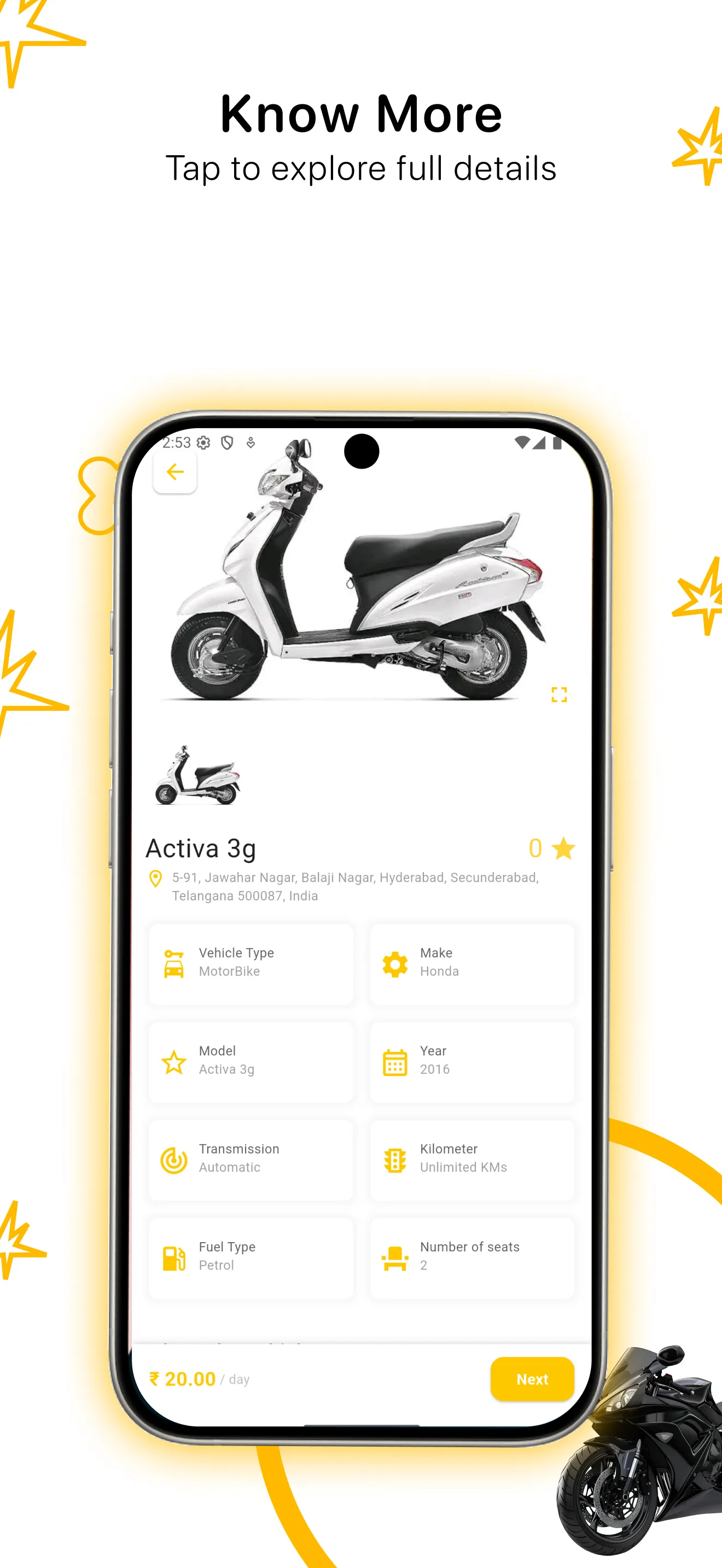 Chalofy: Rentals near you! | Indus Appstore | Screenshot