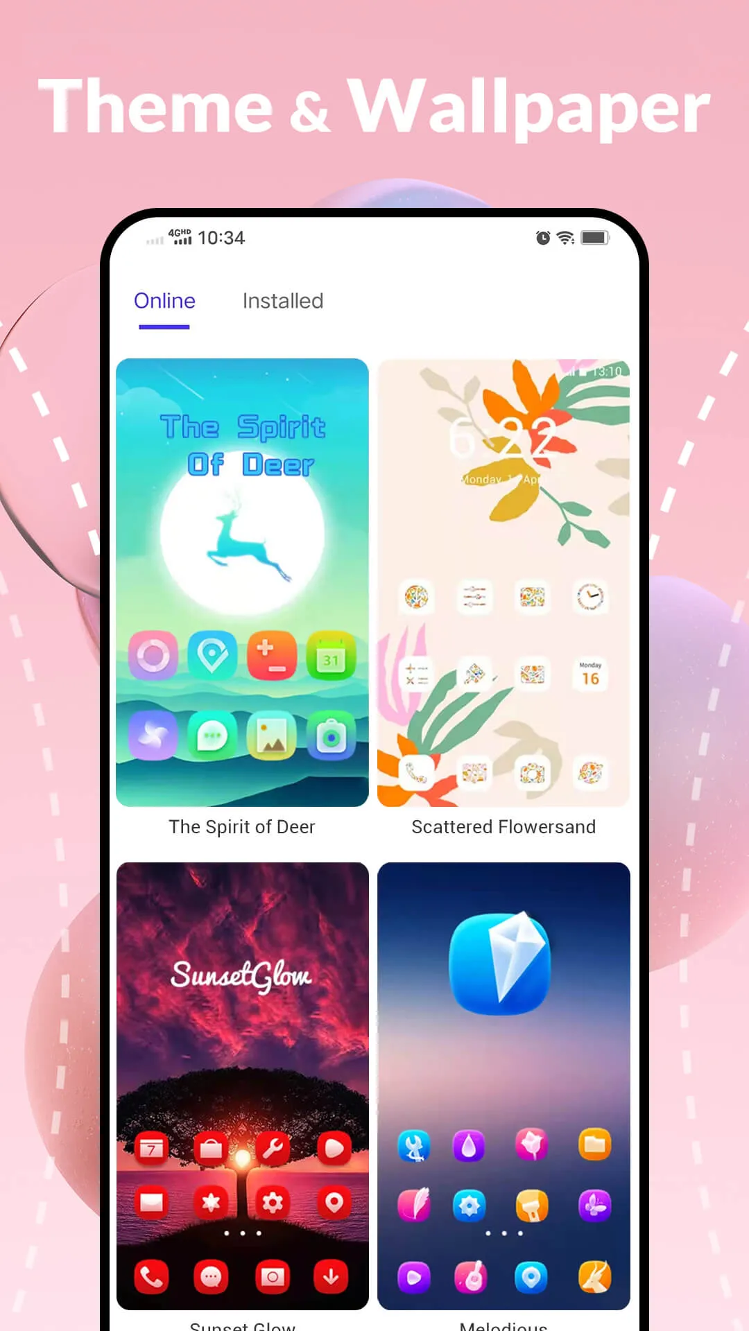 Color Launcher, cool themes | Indus Appstore | Screenshot