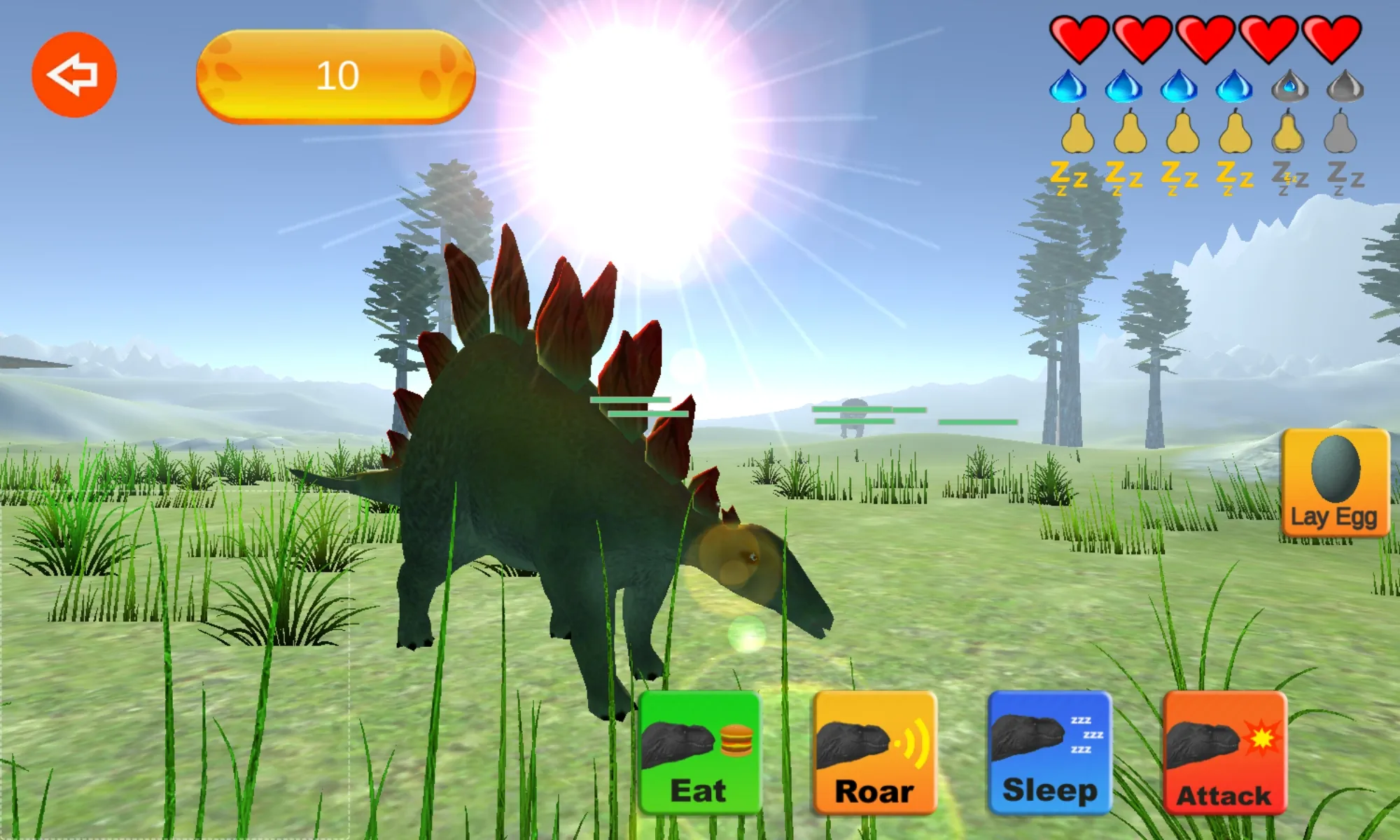 Dinosaur Sim | Indus Appstore | Screenshot