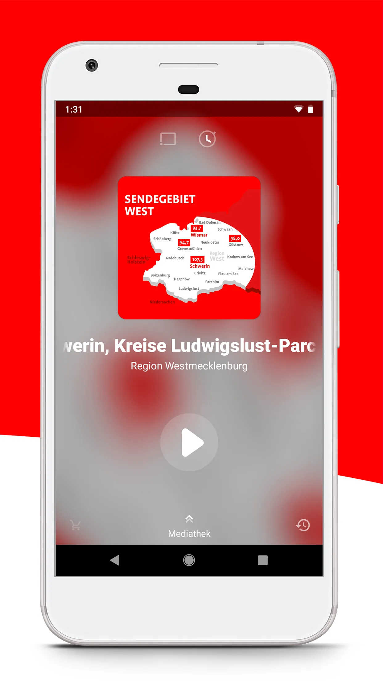 Ostseewelle HIT-RADIO M-V | Indus Appstore | Screenshot