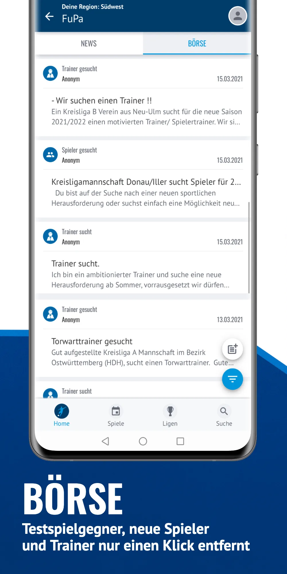 FuPa | Indus Appstore | Screenshot