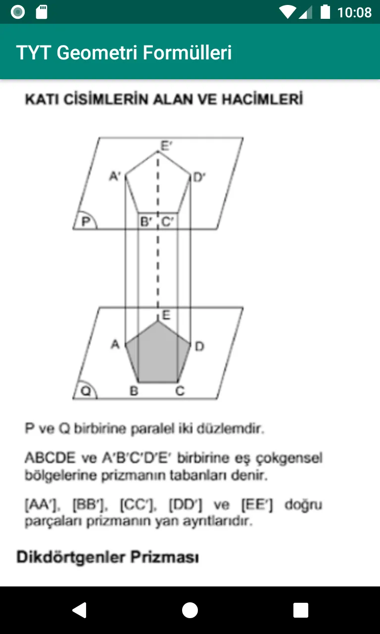 TYT geometri formülleri | Indus Appstore | Screenshot