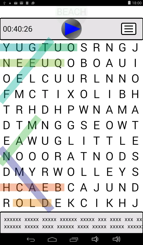 Word Search Insanity | Indus Appstore | Screenshot