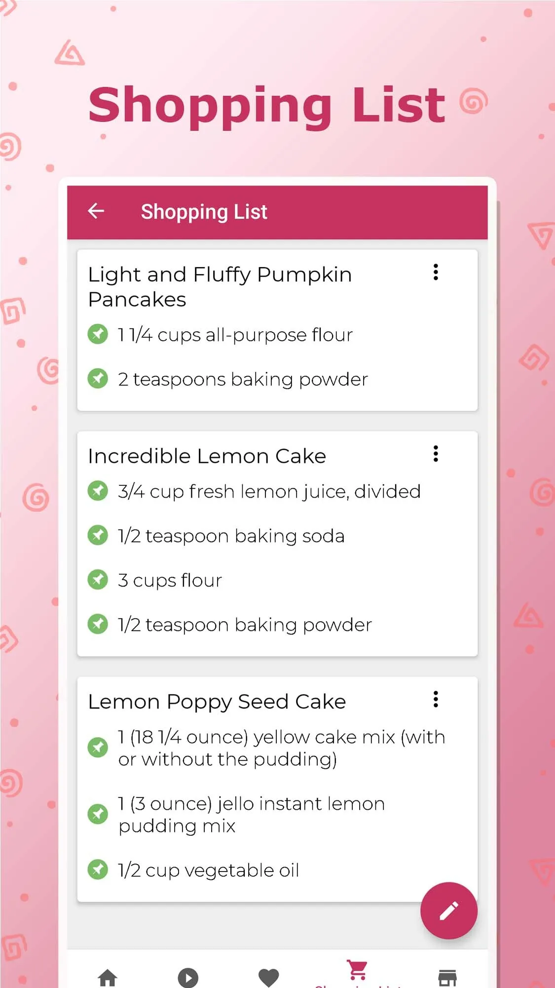 Cake recipes | Indus Appstore | Screenshot