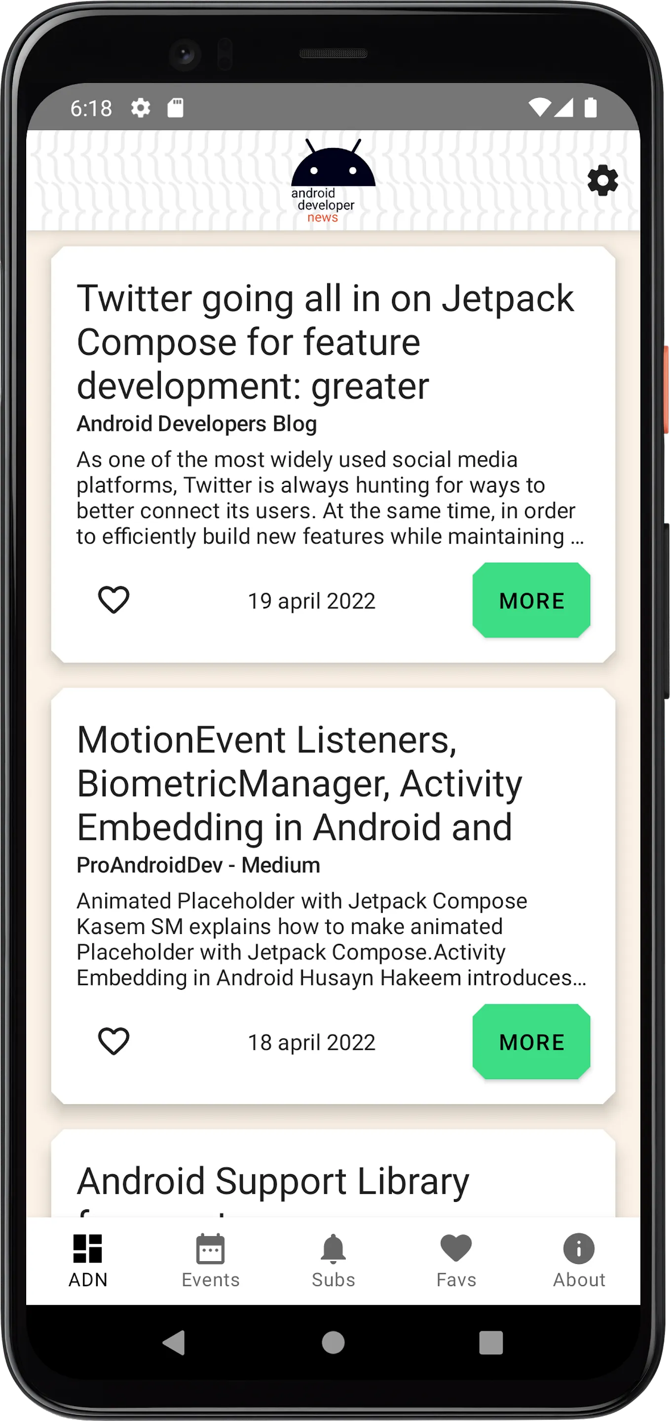 Android Developer News | Indus Appstore | Screenshot