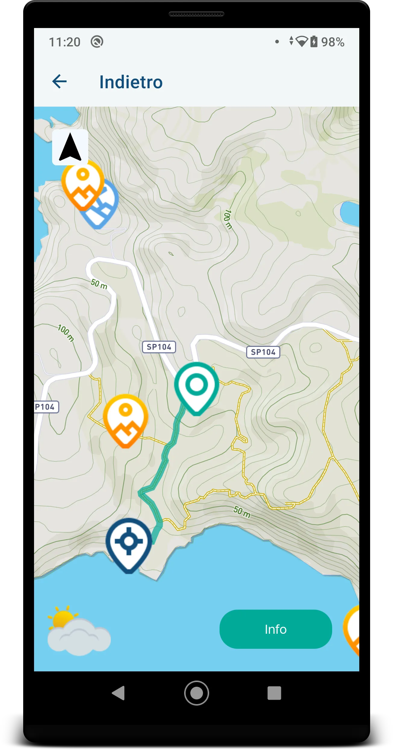 Trekking San Pietro | Indus Appstore | Screenshot