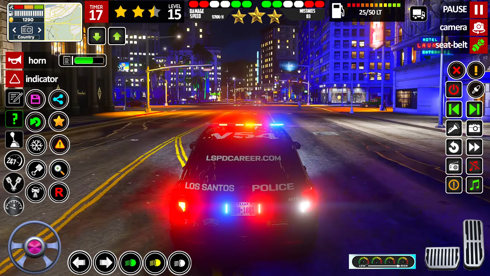 Drive Police Parking Car Games | Indus Appstore | Screenshot