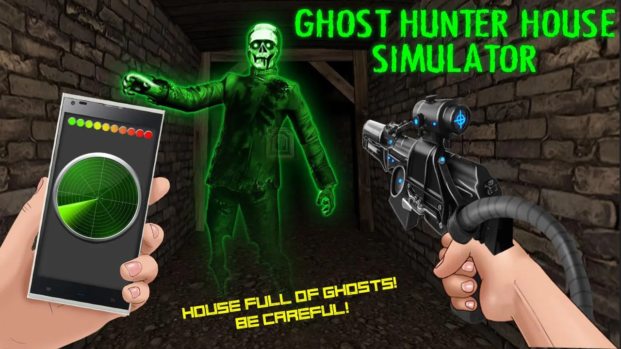 Ghost Hunter House Simulator | Indus Appstore | Screenshot