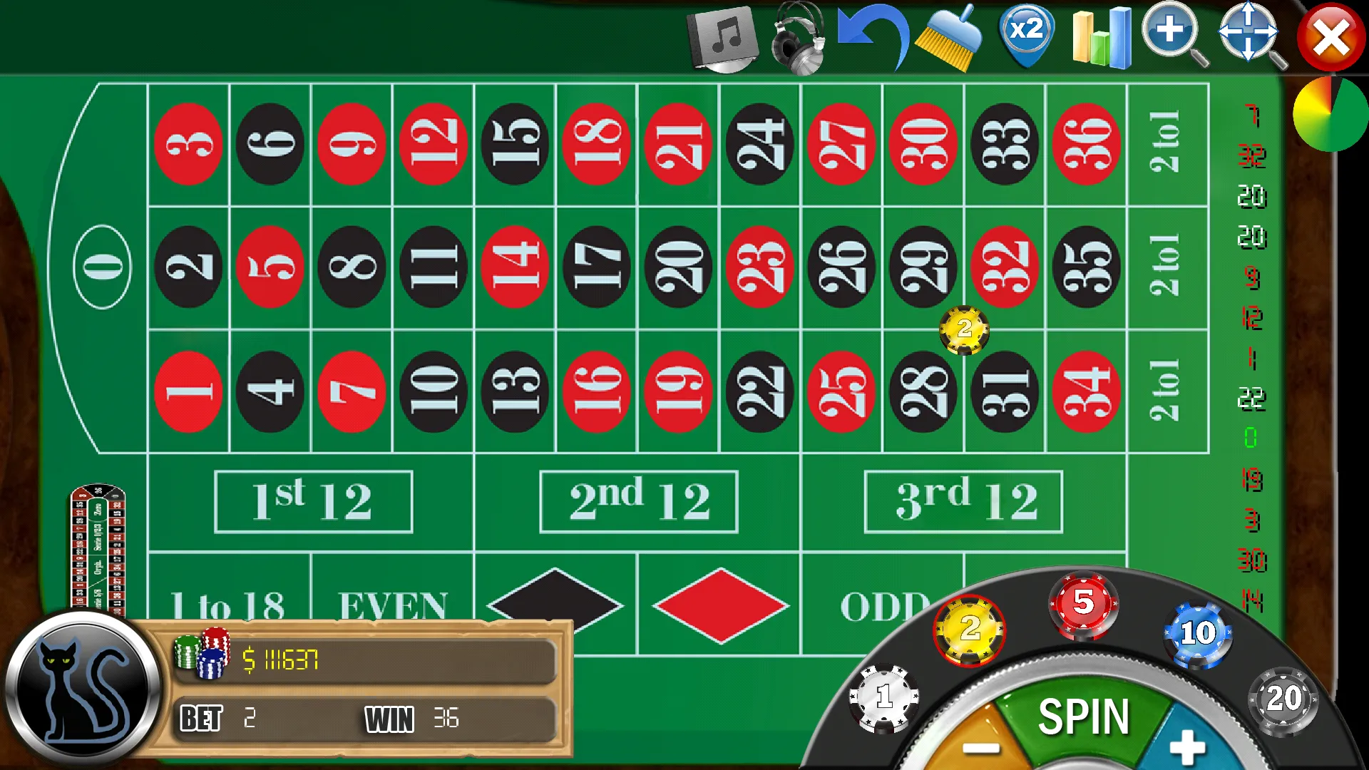 Roulette Deluxe | Indus Appstore | Screenshot