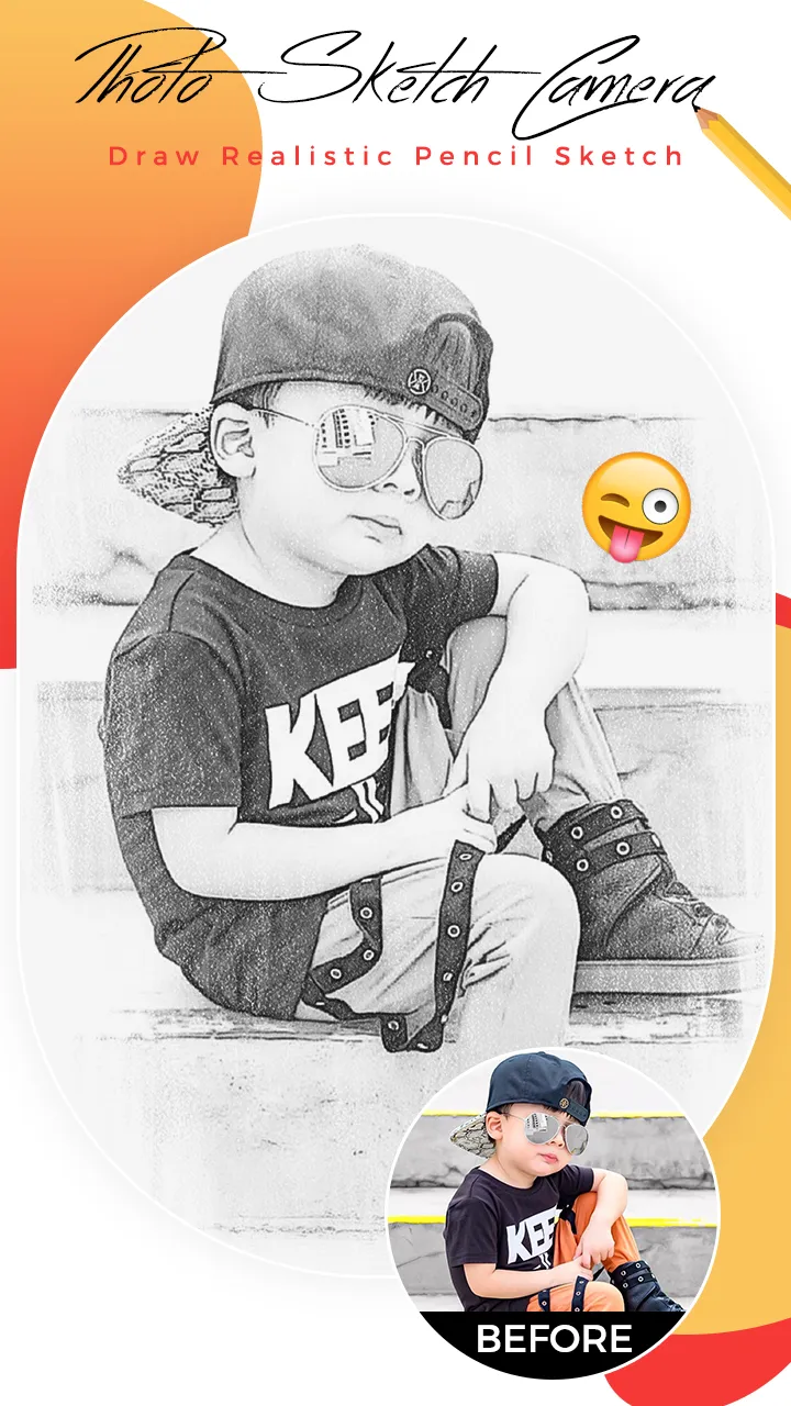 Pencil Photo Sketch Editor | Indus Appstore | Screenshot