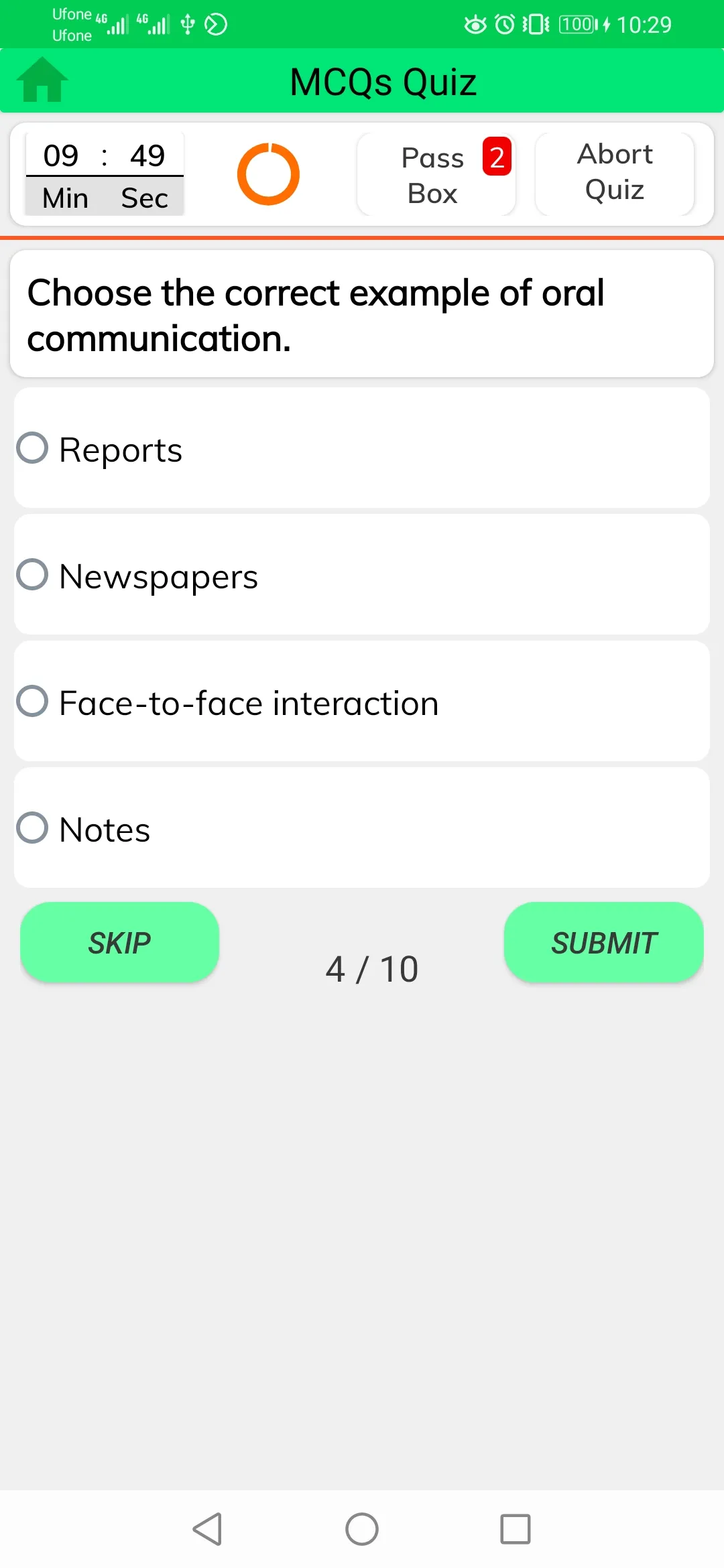 Journalism MCQs | Indus Appstore | Screenshot