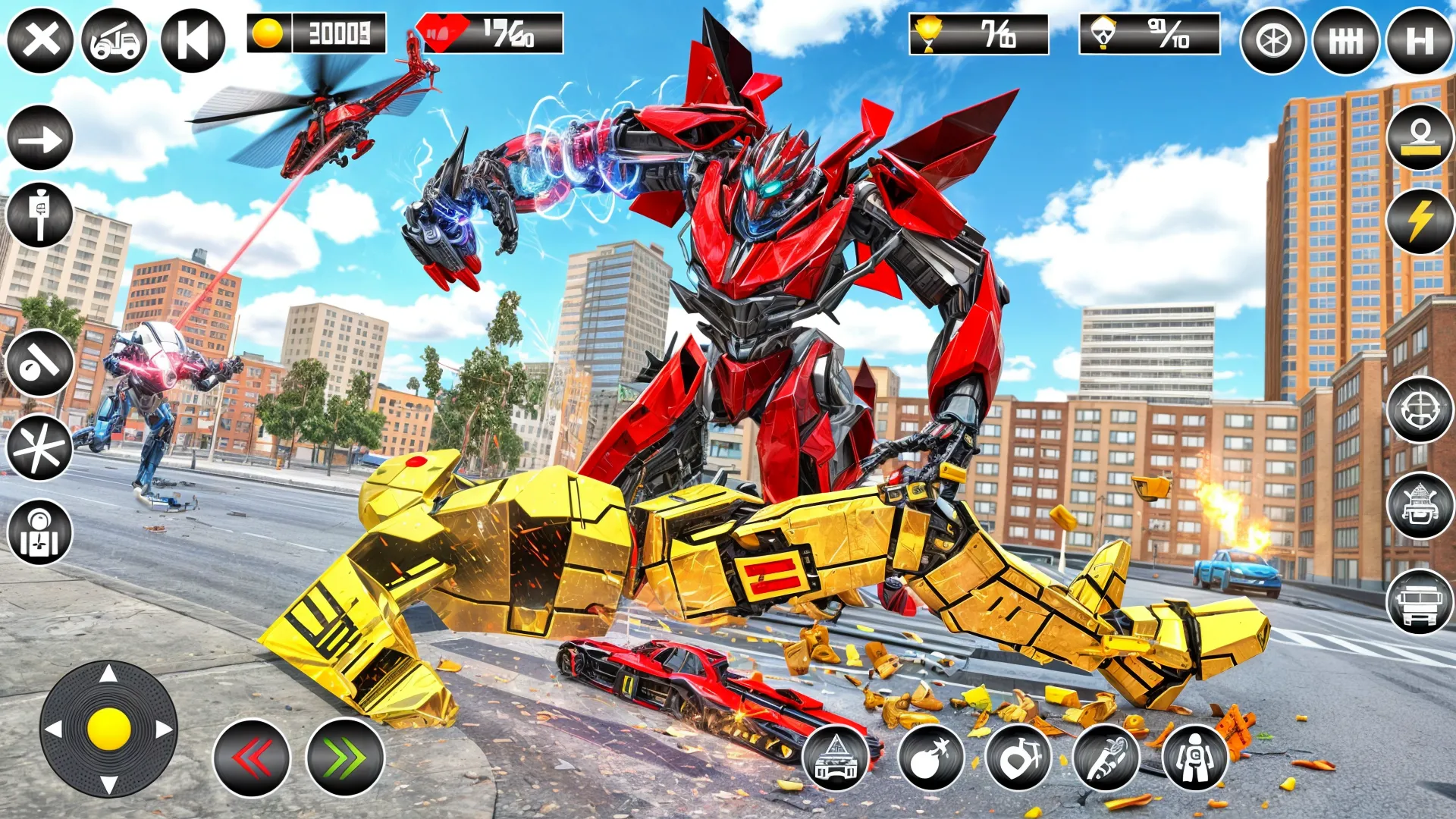 Horse Car Robot Game Robot War | Indus Appstore | Screenshot