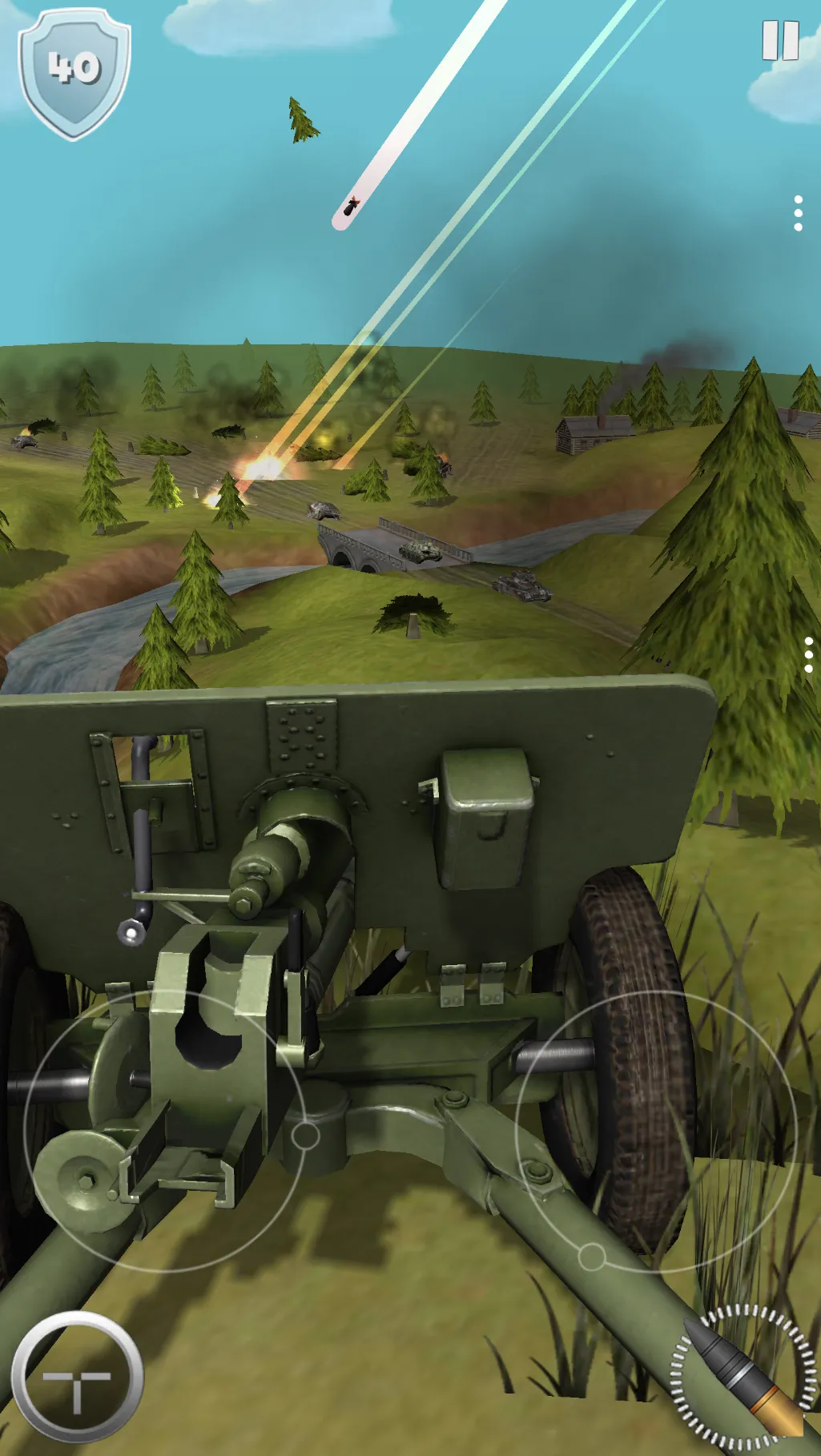 Artillery Guns Destroy Tanks | Indus Appstore | Screenshot