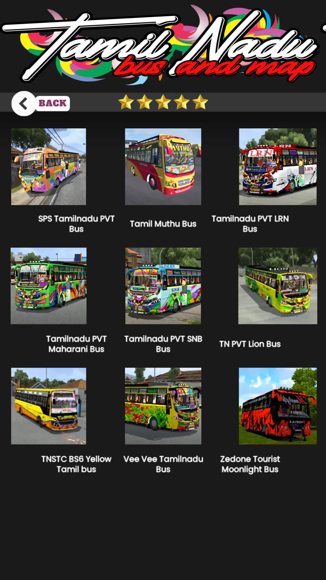 Tamil Nadu Bus and Map Bussid | Indus Appstore | Screenshot