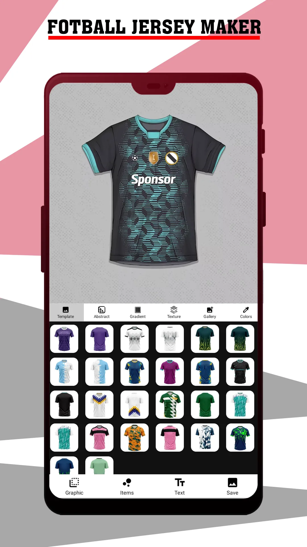 Football Jersey Maker | Indus Appstore | Screenshot