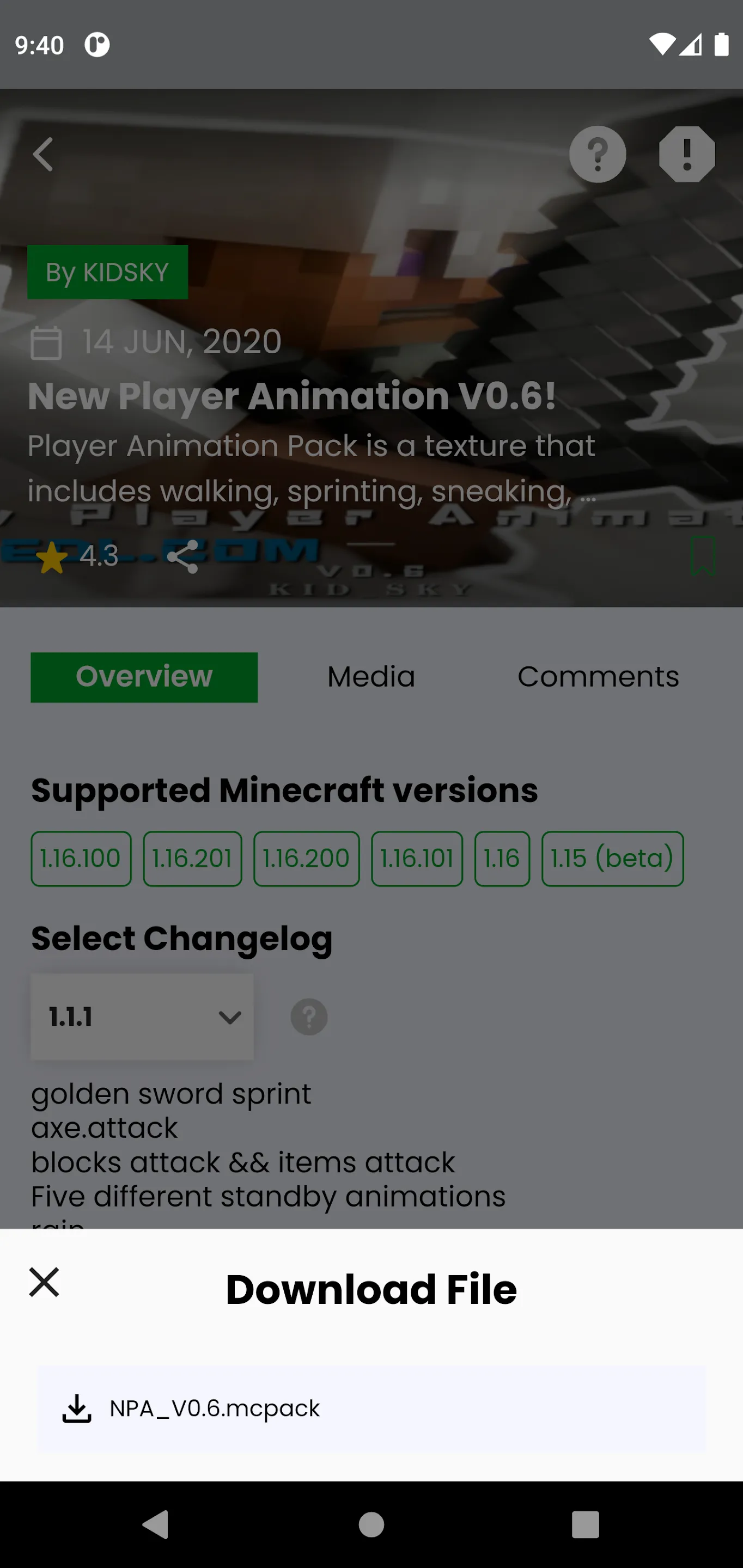 MCPEDL for Minecraft | Indus Appstore | Screenshot