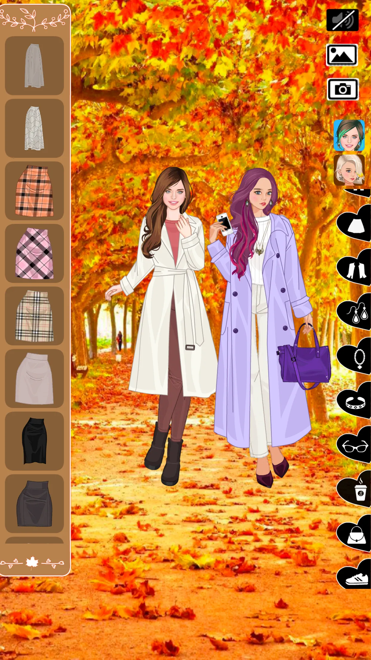 Autumn fashion game for girls | Indus Appstore | Screenshot