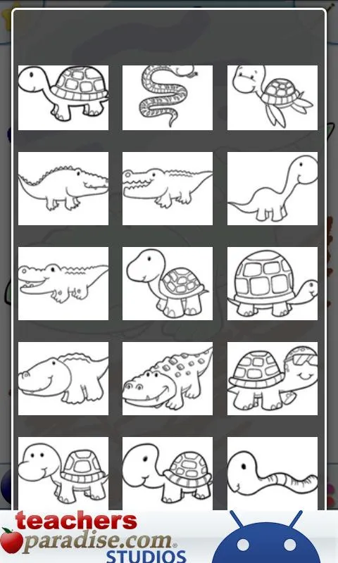 Reptiles Coloring Book & Game | Indus Appstore | Screenshot