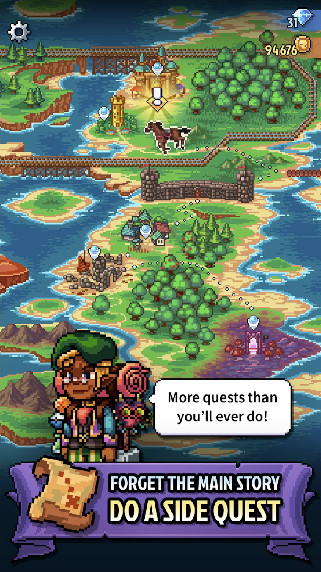Knights of Pen and Paper 3 | Indus Appstore | Screenshot