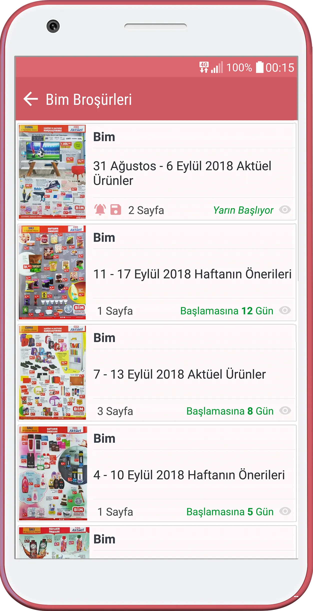 Bim,A101,Şok Market Broşürleri | Indus Appstore | Screenshot