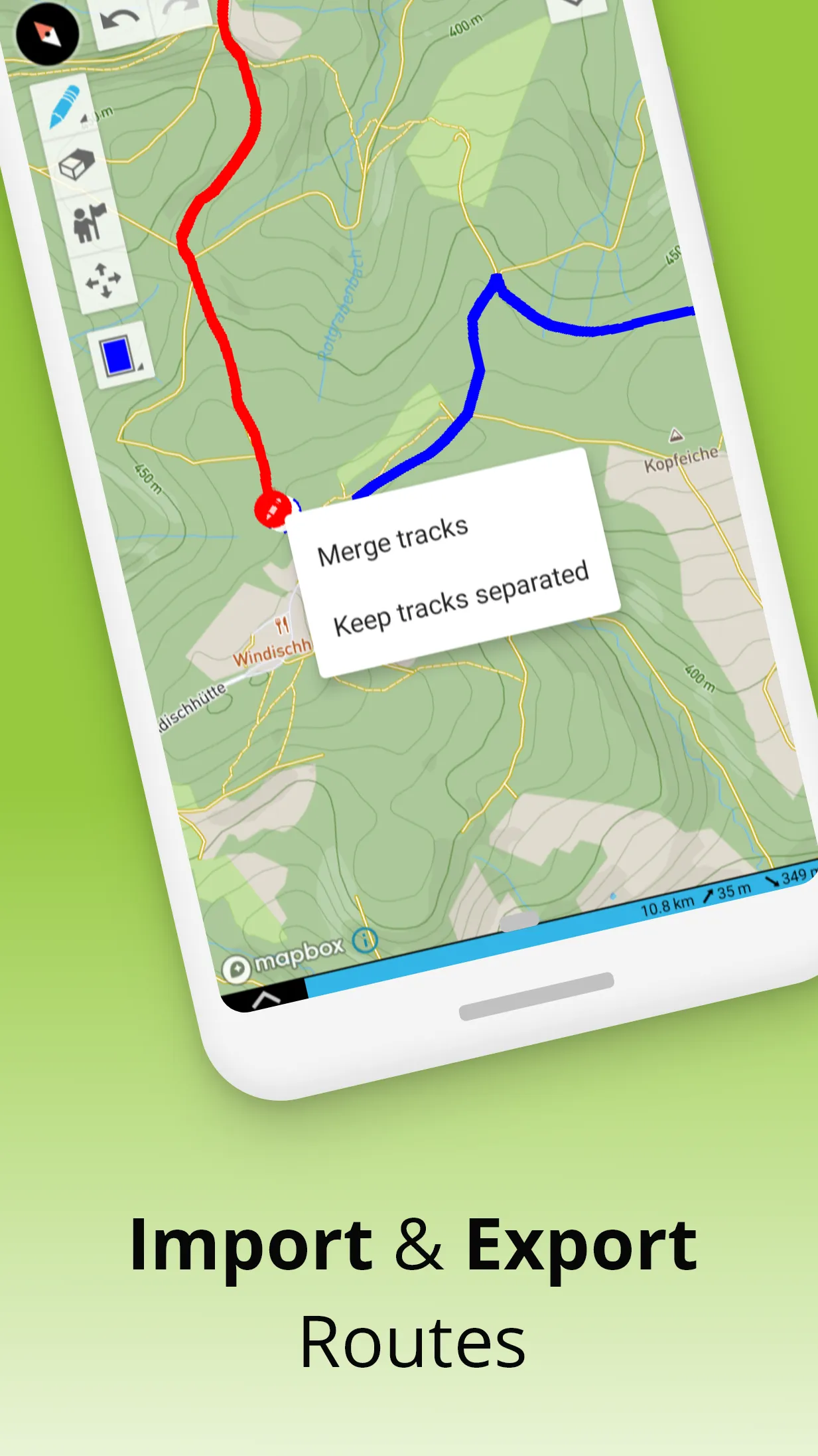 TouchTrails: Route Planner | Indus Appstore | Screenshot