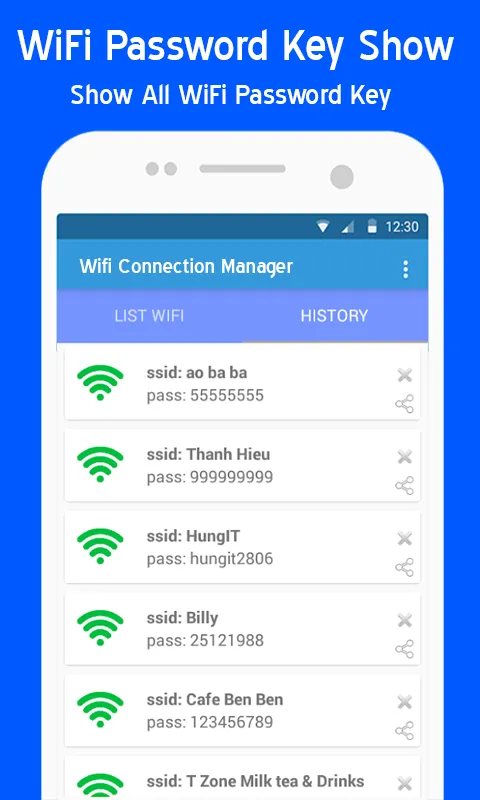 WiFi Auto Connect Master Key | Indus Appstore | Screenshot